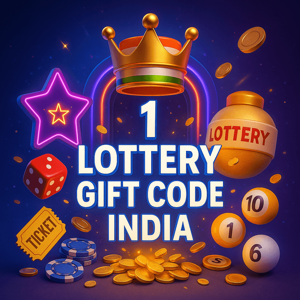 1 Lottery Gift Code India